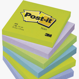 Stack of Post-It notes